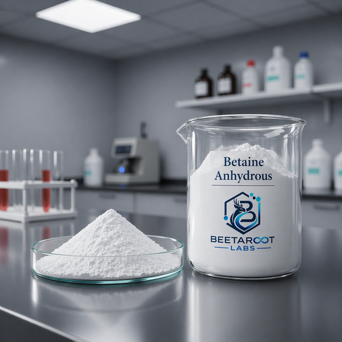 Betaine Anhydrous Powder (Trimethylglycine) – Cosmetic Grade Humectant | 50g–1kg | Beetaroot Labs