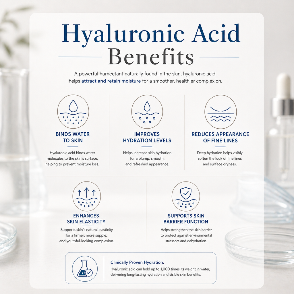 Hyaluronic Acid Powder (Sodium Hyaluronate) – Hydrating Active | 20g–500g | Beetaroot Labs